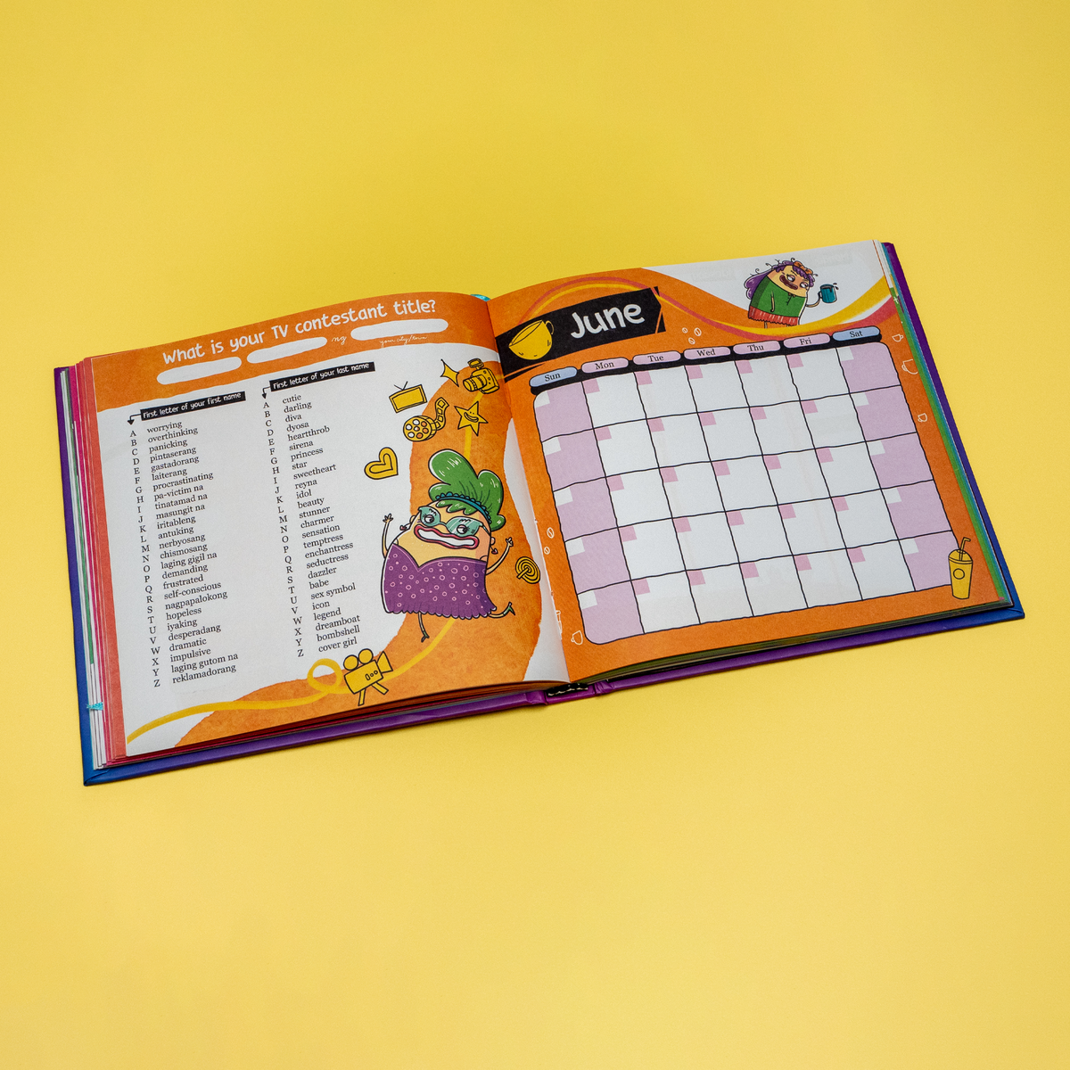 The Yayaman Ako Undated Planner