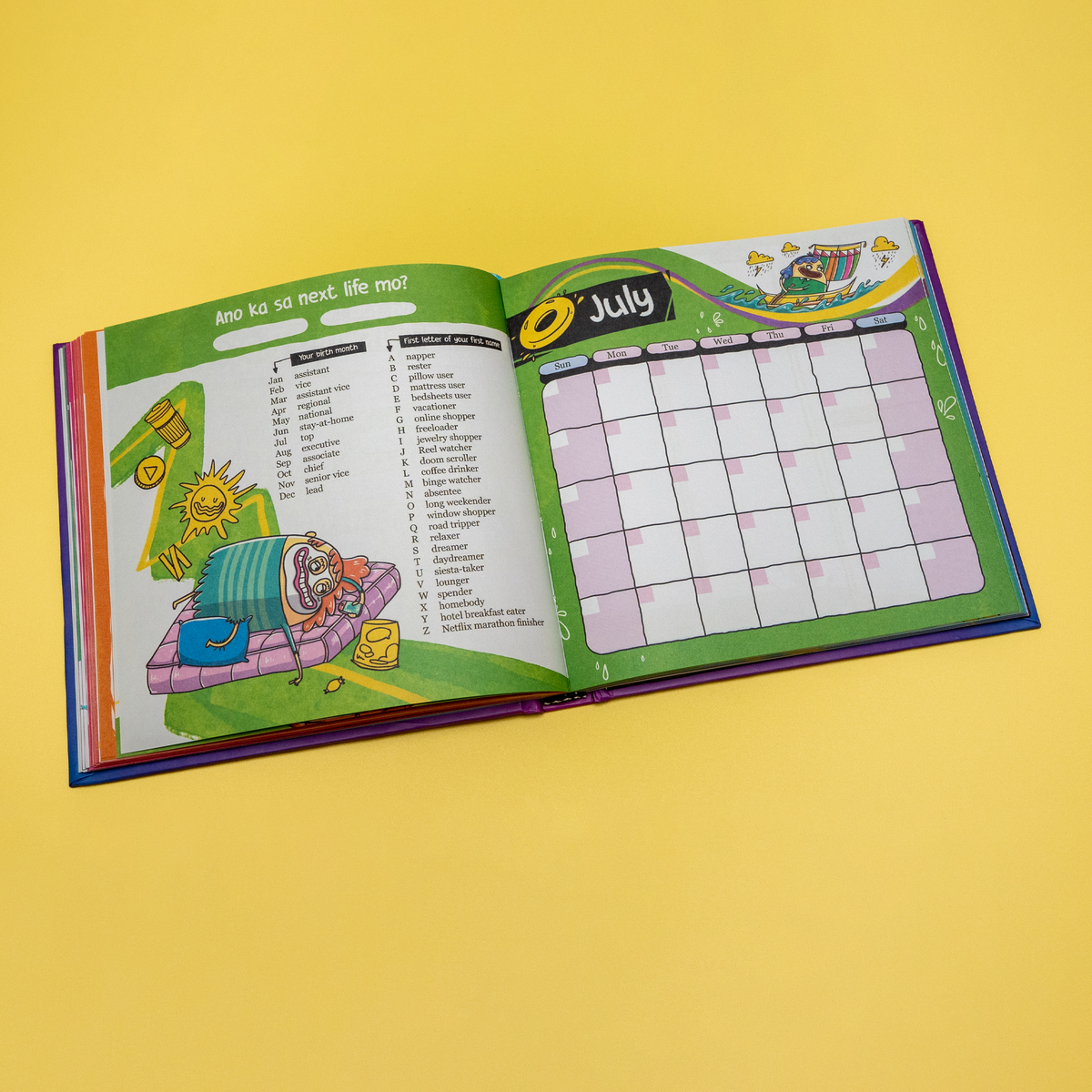 The Yayaman Ako Undated Planner