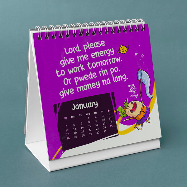 The Lord, Please Give Me Money na Lang Calendar 2025