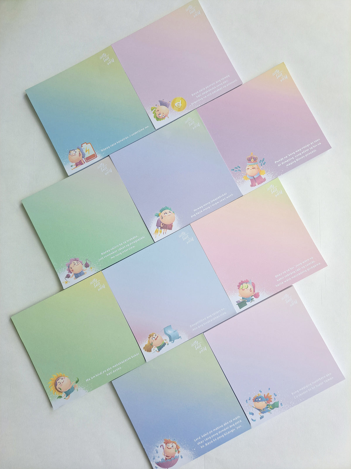 The Corporada Life Notepads