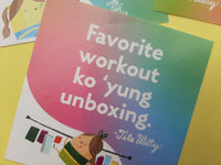 The “Shop right now, thank you very much.” Sticker Set