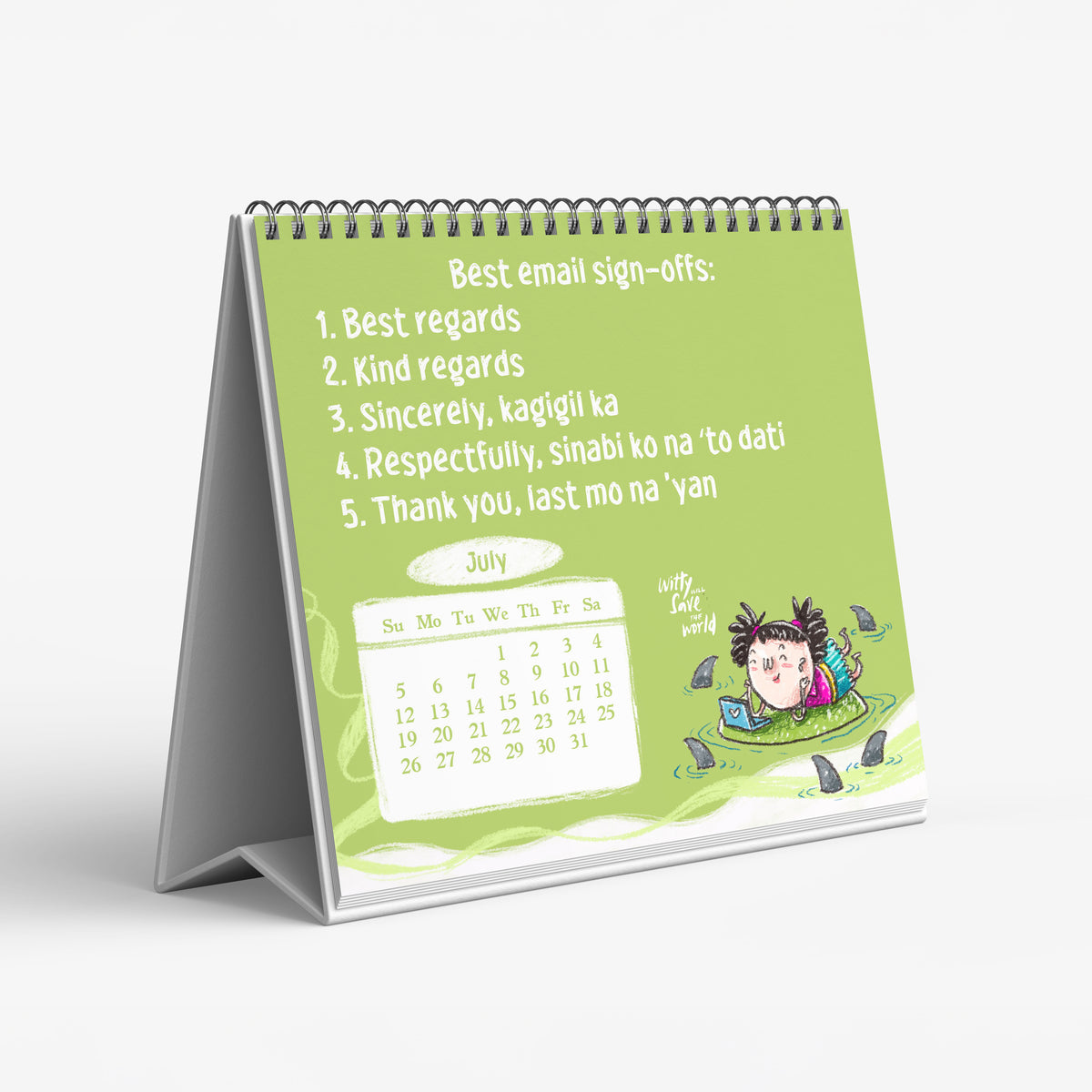 The "Kahit Anong Petsa, Kaya Kong Gawing de Peligro.” Calendar 2026