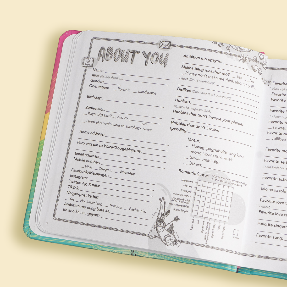 Oh yes, SLUMBOOK ako. Slumbook LANG ako. Refreshed Edition