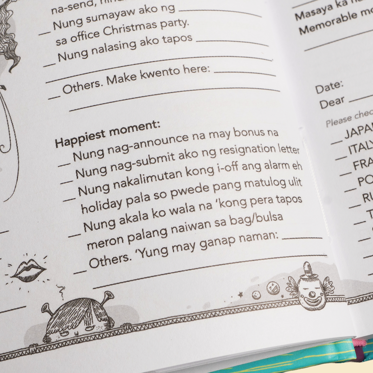 Oh yes, SLUMBOOK ako. Slumbook LANG ako. Refreshed Edition