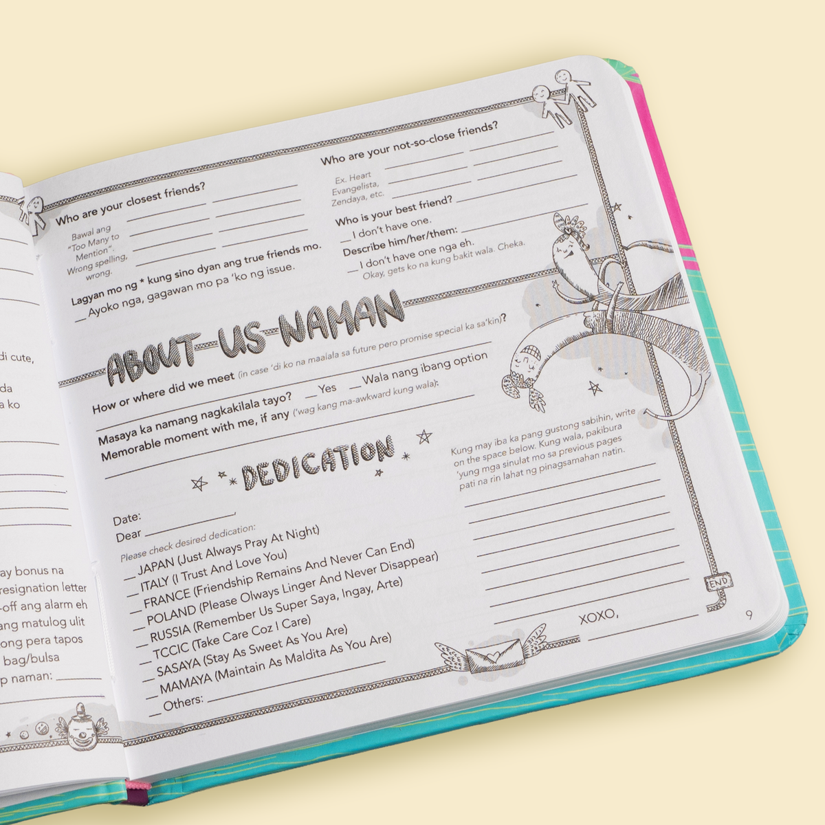 Oh yes, SLUMBOOK ako. Slumbook LANG ako. Refreshed Edition