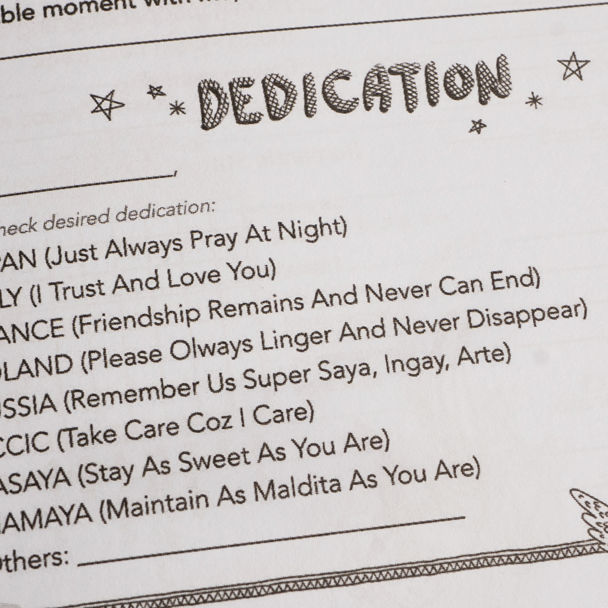 Oh yes, SLUMBOOK ako. Slumbook LANG ako. Refreshed Edition