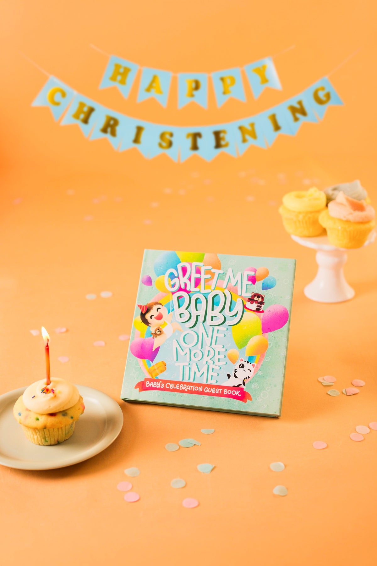 Greet Me Baby One More Time! Baby's Celebration Guest Book