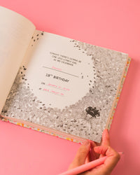 The "I don't know about you, but I'm feeling 18, too! Debut Guestbook