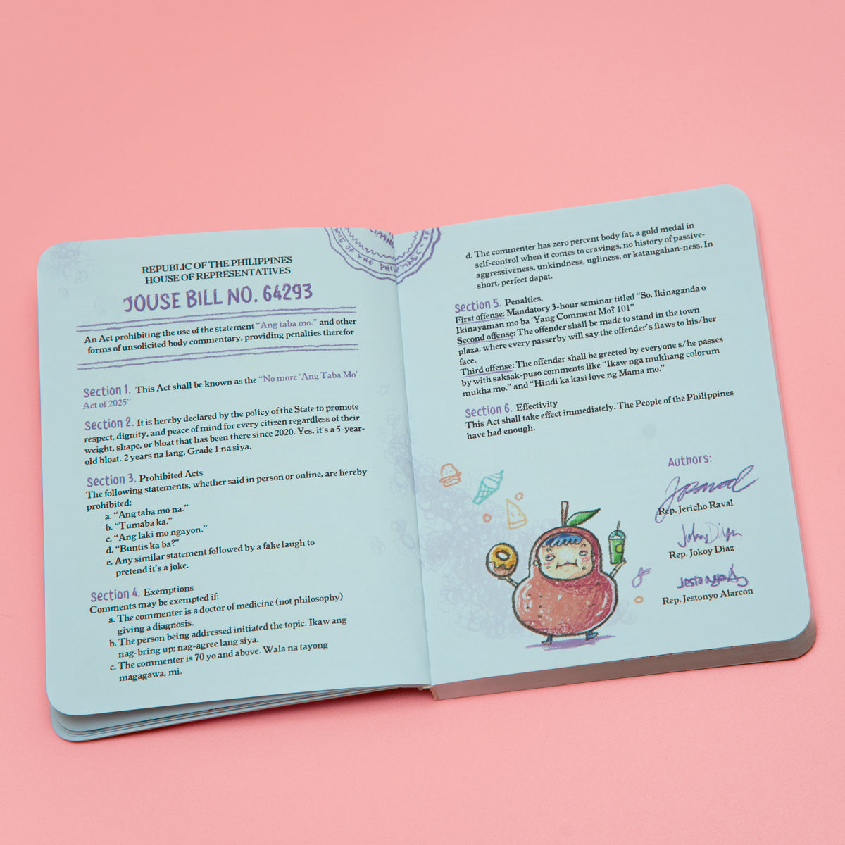 The "Kahit Anong Petsa, Kaya Kong Gawing de Peligro.” Pocket Planner 2026