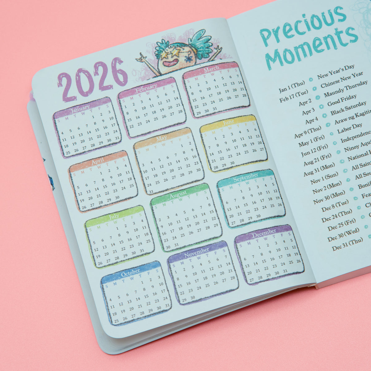 The "Kahit Anong Petsa, Kaya Kong Gawing de Peligro.” Pocket Planner 2026