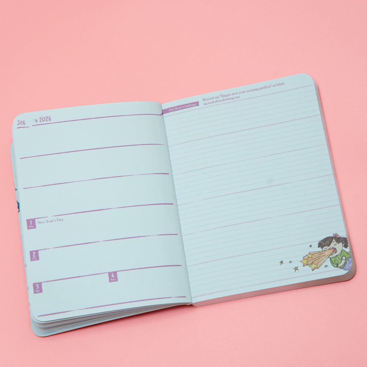 The "Kahit Anong Petsa, Kaya Kong Gawing de Peligro.” Pocket Planner 2026