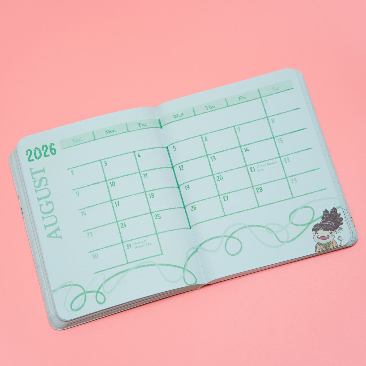 The "Kahit Anong Petsa, Kaya Kong Gawing de Peligro.” Pocket Planner 2026