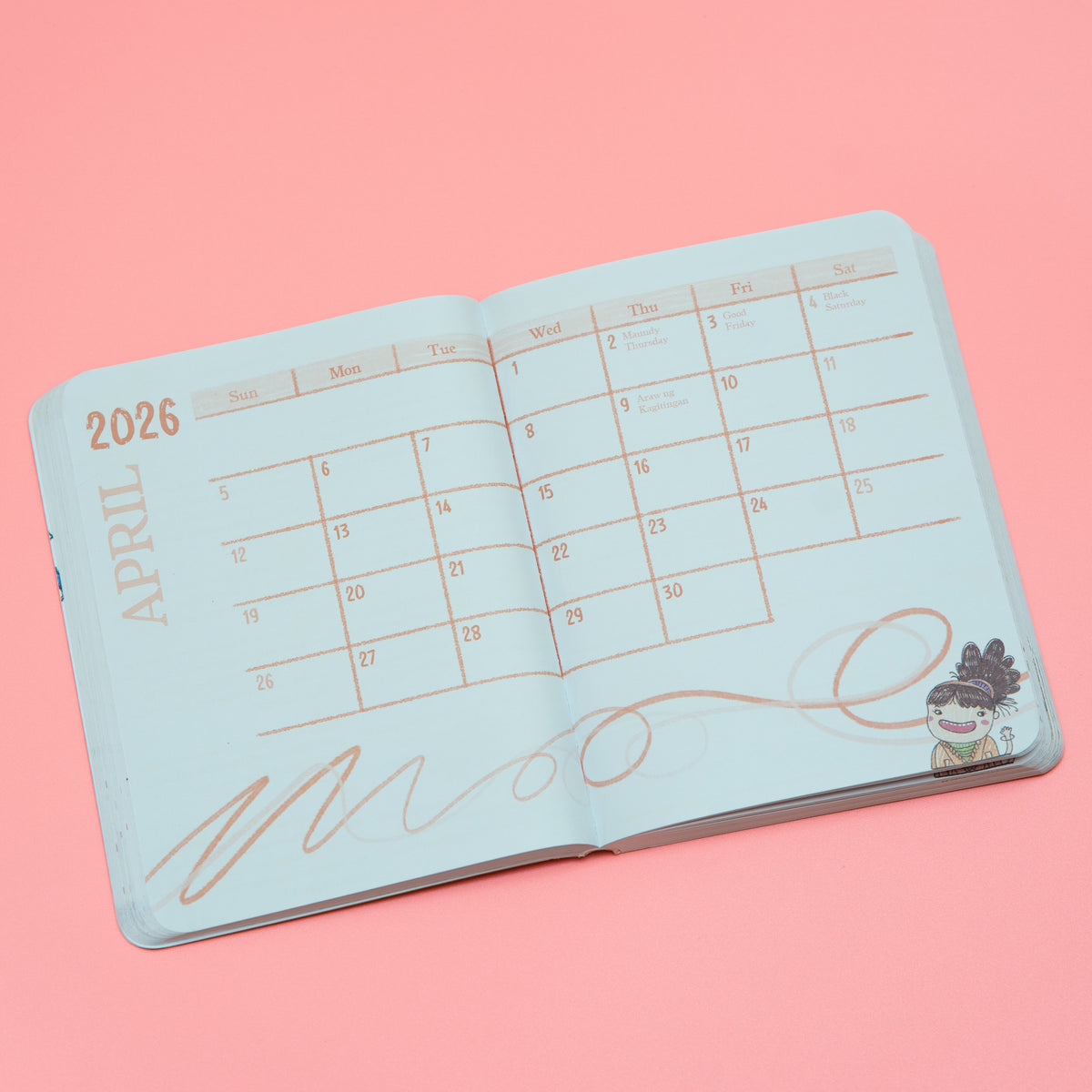 The "Kahit Anong Petsa, Kaya Kong Gawing de Peligro.” Pocket Planner 2026