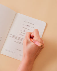 Kung Tayo ay Matanda na, Sana'y 'Di Tayo Magtalo Wedding Vow Books
