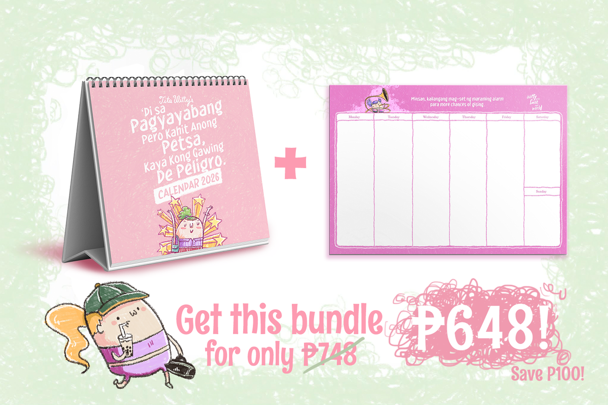 2026 Calendar + Weekly Pad Bundle