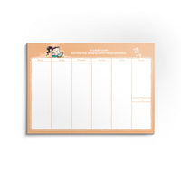 The "More Chances of Gising" Weekly Pad