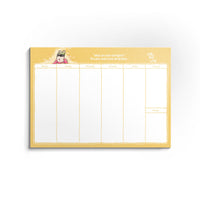 The "More Chances of Gising" Weekly Pad