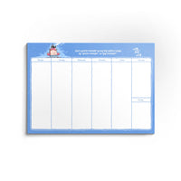 The "More Chances of Gising" Weekly Pad