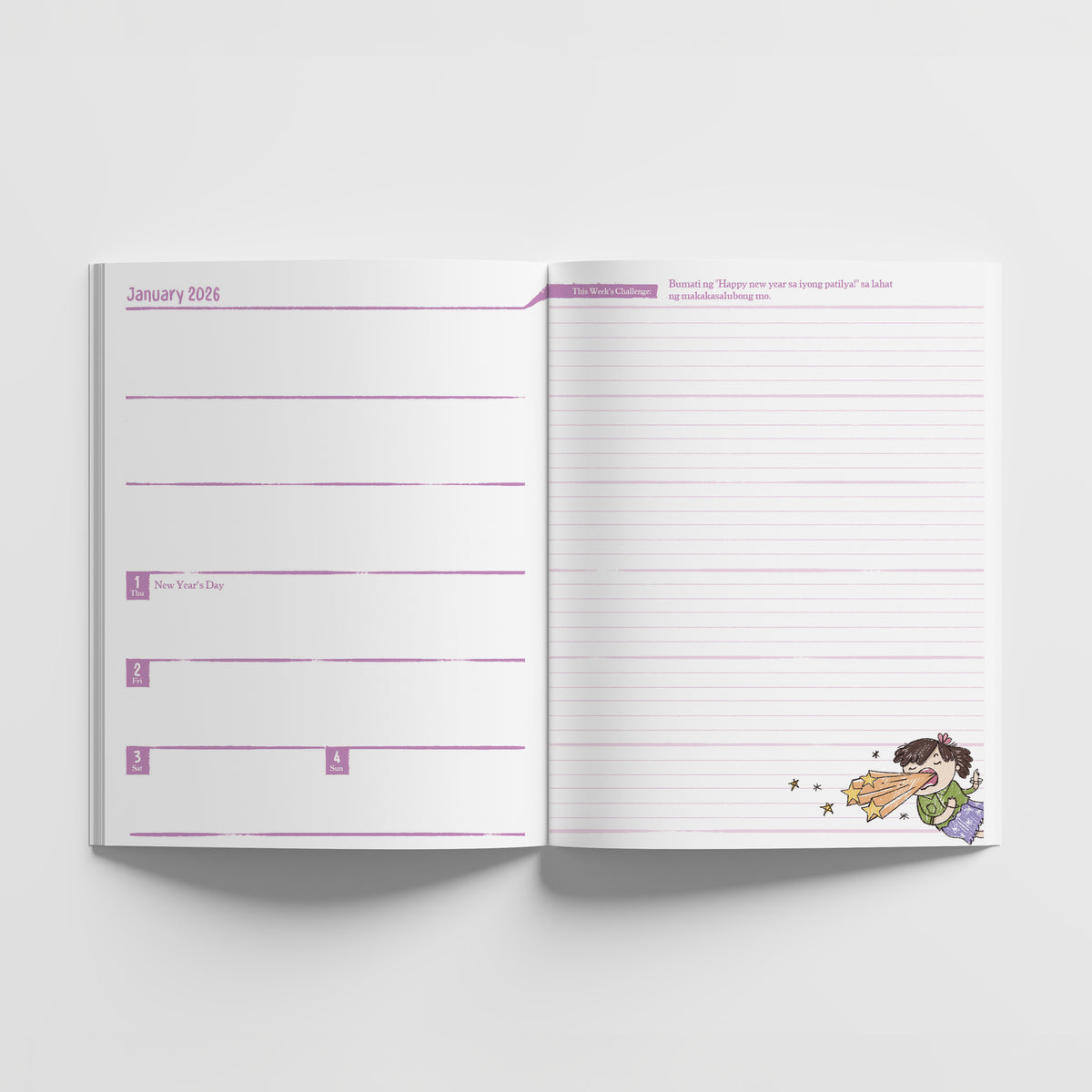 The "Kahit Anong Petsa, Kaya Kong Gawing de Peligro.” Planner 2026