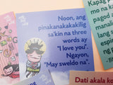 The “Sweldo can buy happiness.” Sticker Set