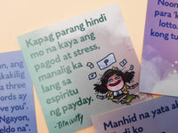 The “Sweldo can buy happiness.” Sticker Set