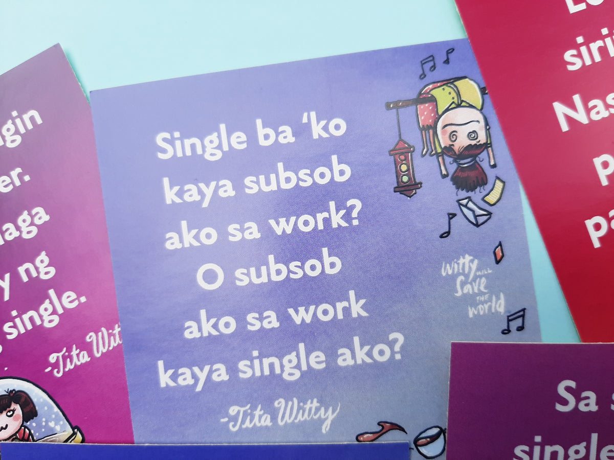 The “Single All the Way” Sticker Set