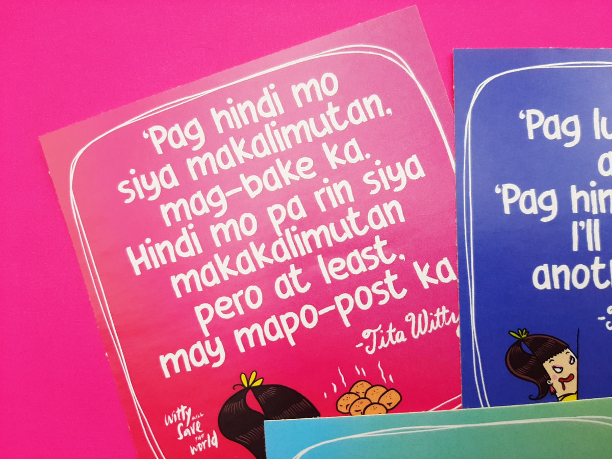 The “Relaks, puso lang ‘yan, malayo sa bituka.” Sticker Set