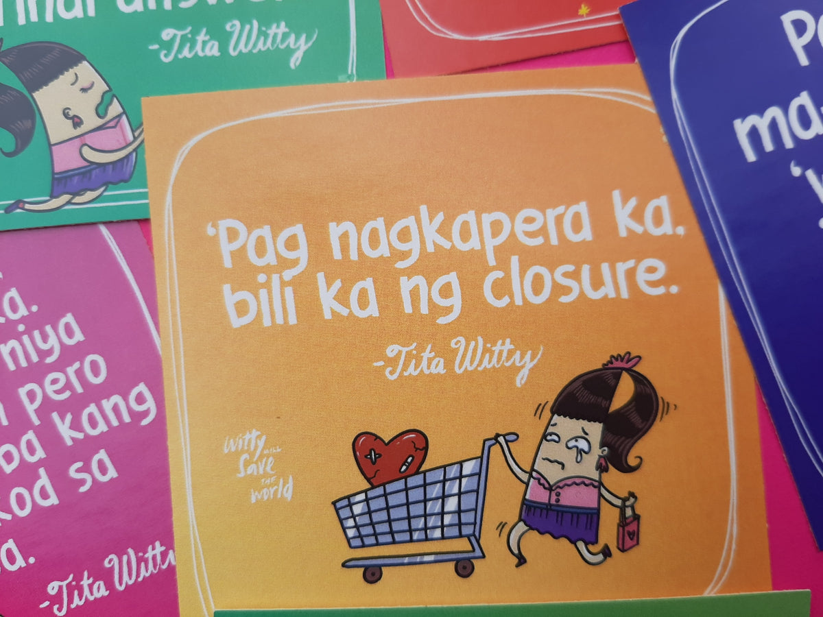 The “Relaks, puso lang ‘yan, malayo sa bituka.” Sticker Set