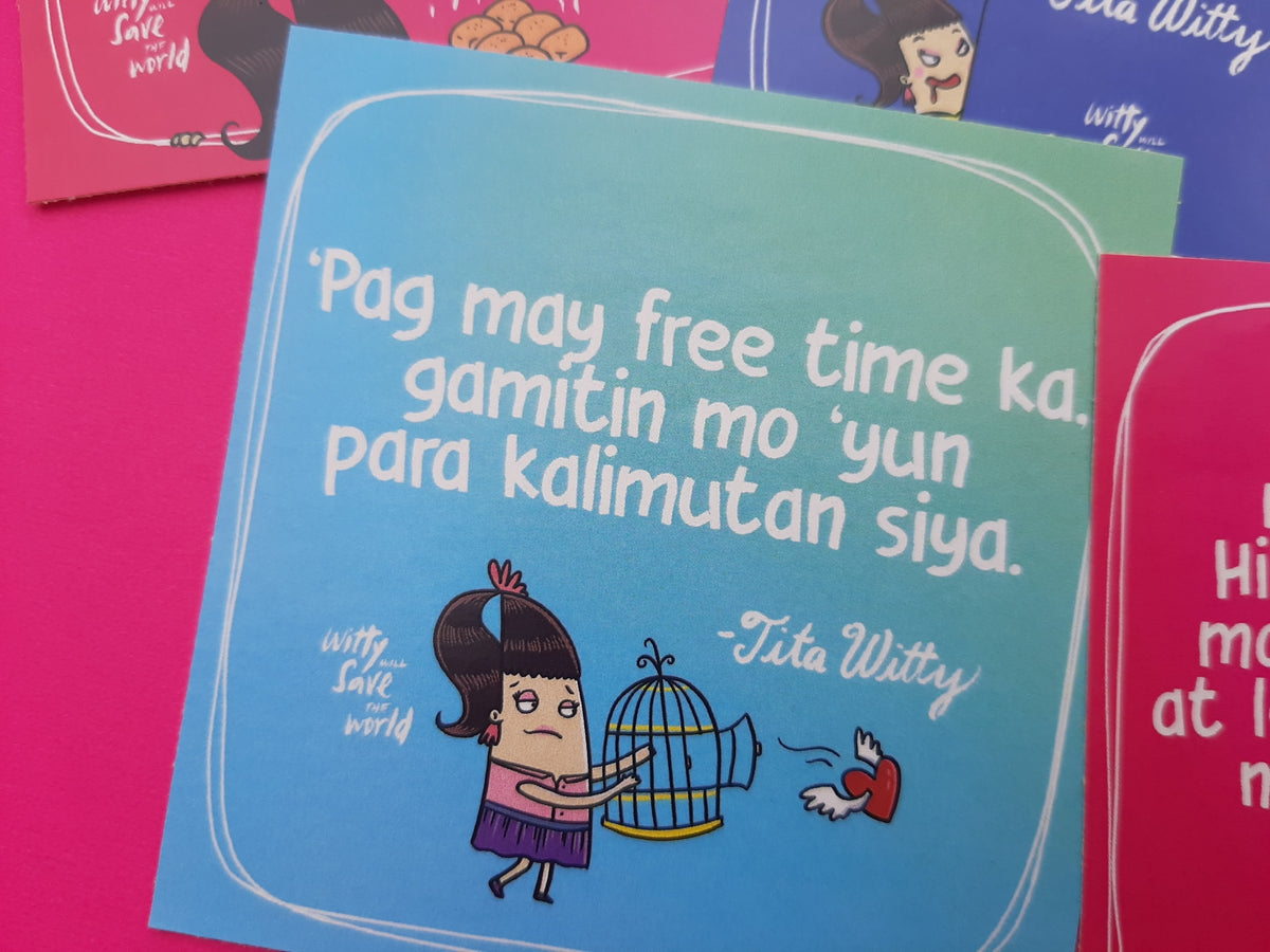 The “Relaks, puso lang ‘yan, malayo sa bituka.” Sticker Set