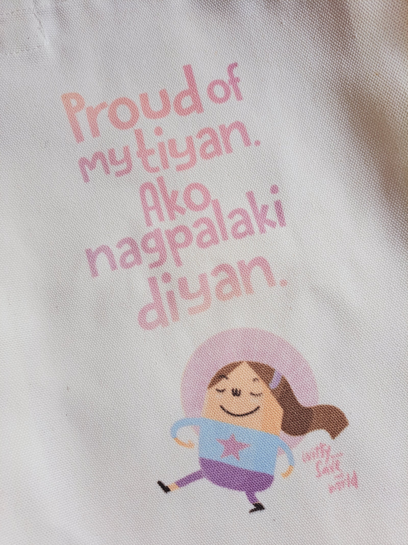 Proud of my Tiyan Tote Bag