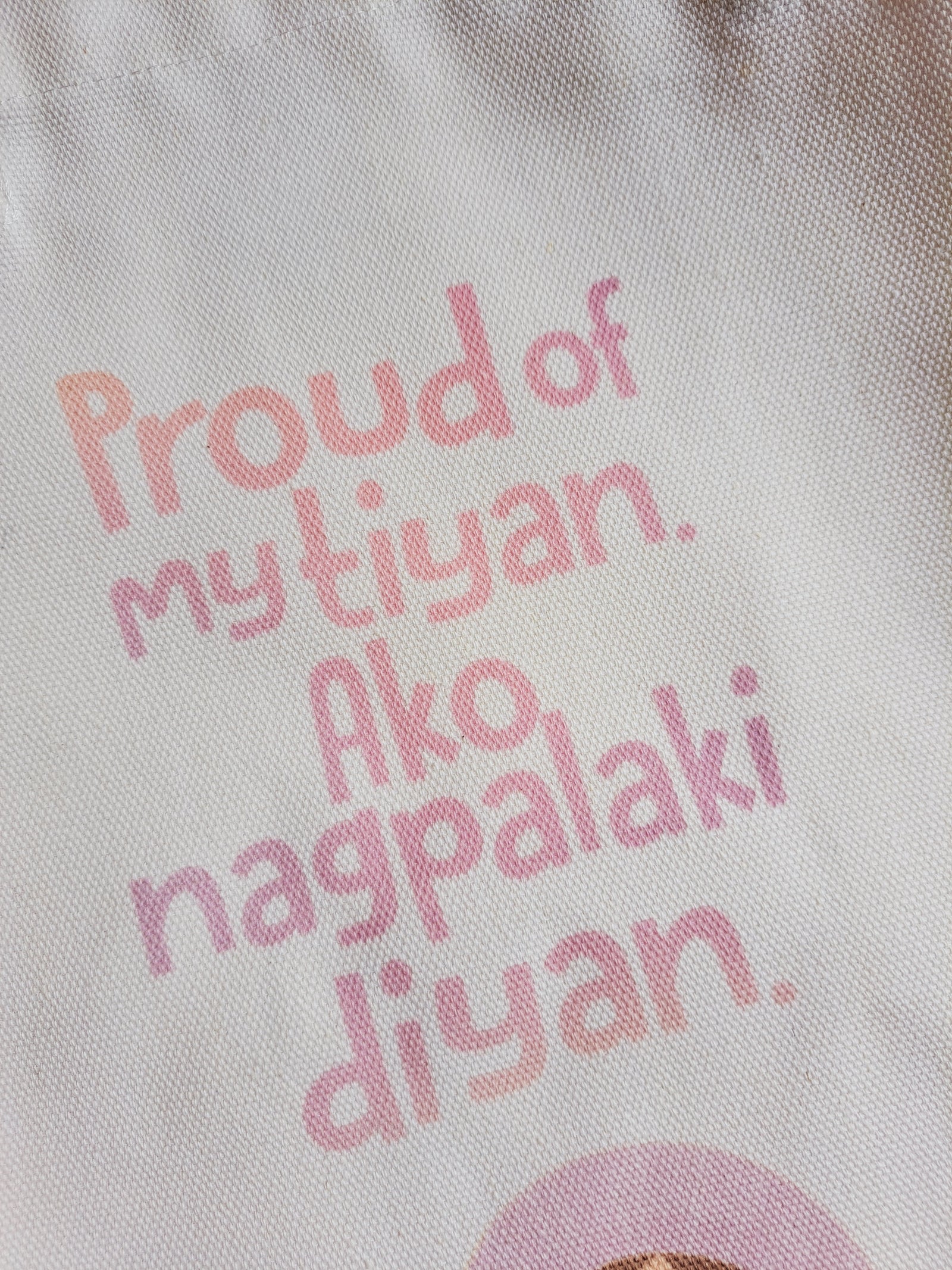 Proud of my Tiyan Tote Bag