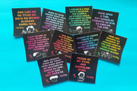 The “Fitness is my weakness.” Sticker Set